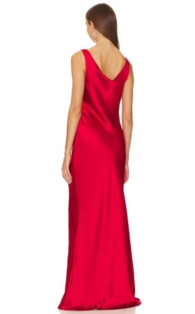 Сукня з драпірованим вирізом